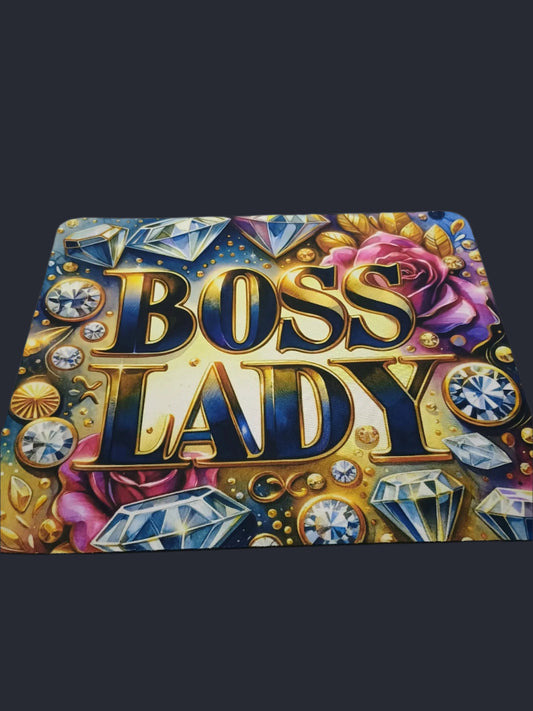 Mouse Pad-Boss Lady