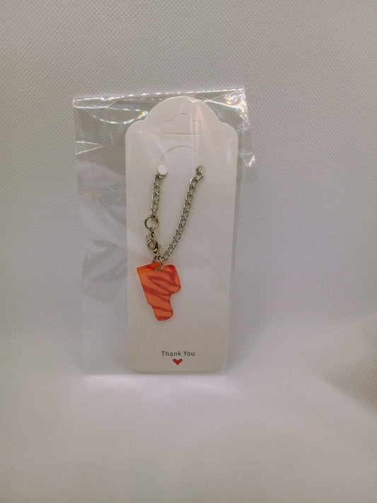 Tumbler Charm-tumblers shape orange
