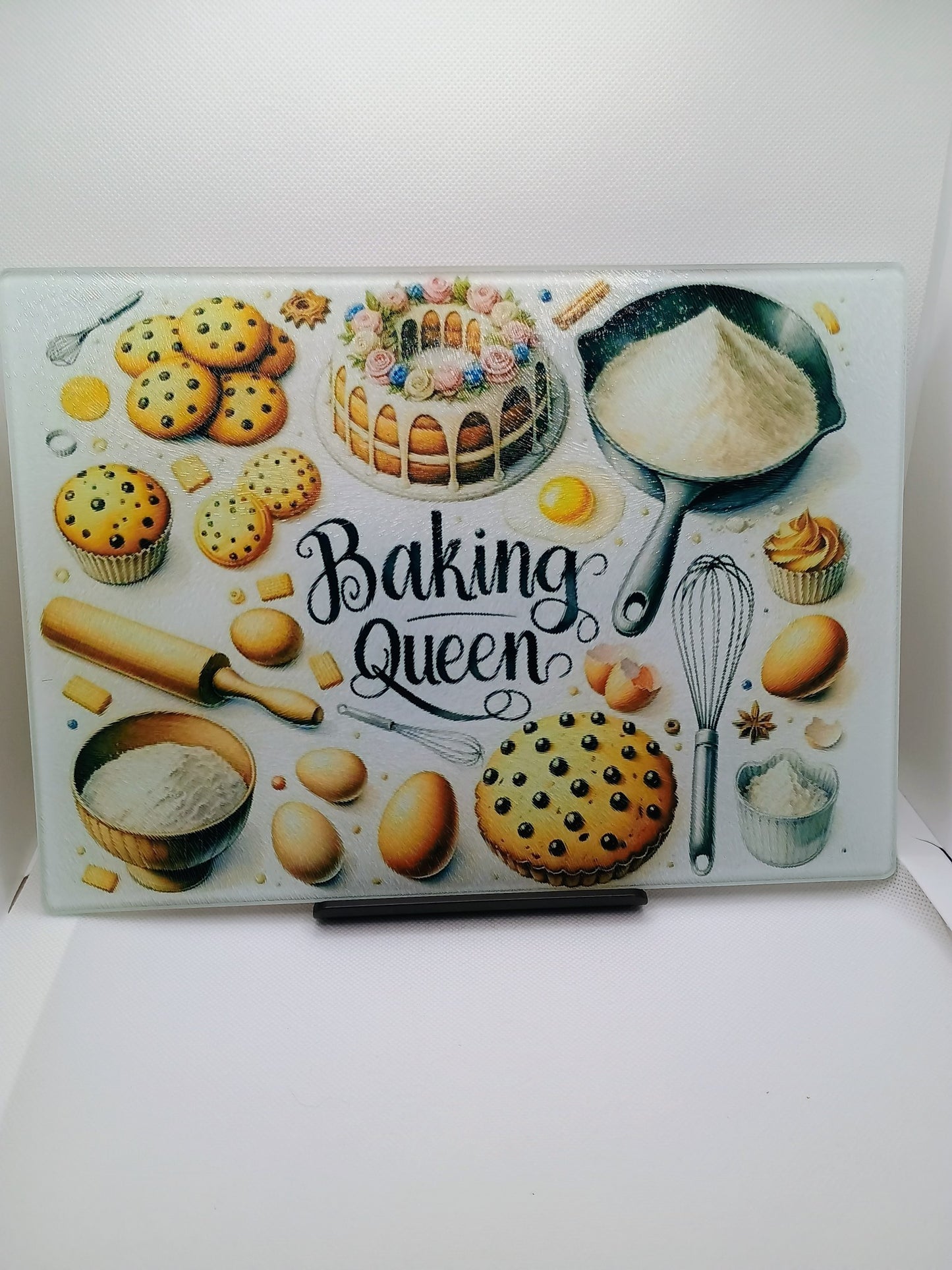 Glass Cutting Board~Baking Queen