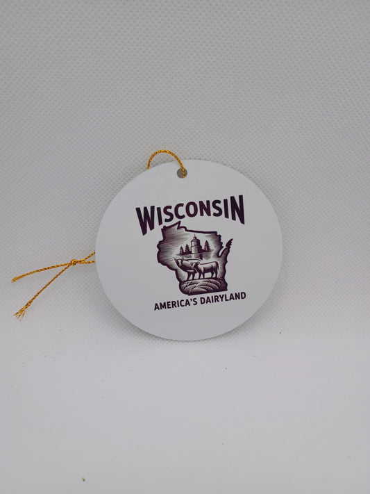 State ornament~ Wisconsin