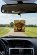 Air freshener~highland cow