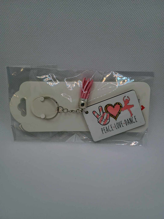Rectangle keychain~dance