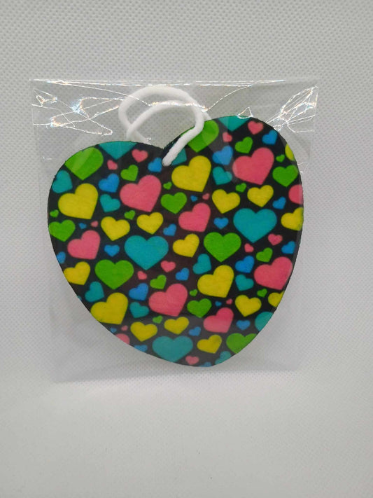 Air freshener~multi hearts