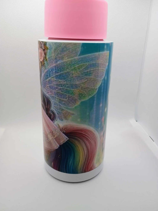 34 oz Sports water bottle~pony with girl