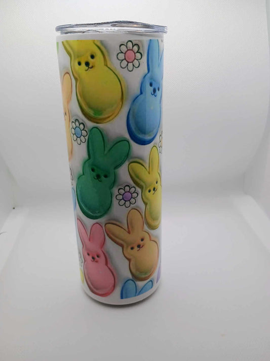 20 oz tumbler~peeps