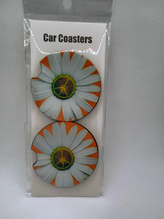 Car coasters~daisy's