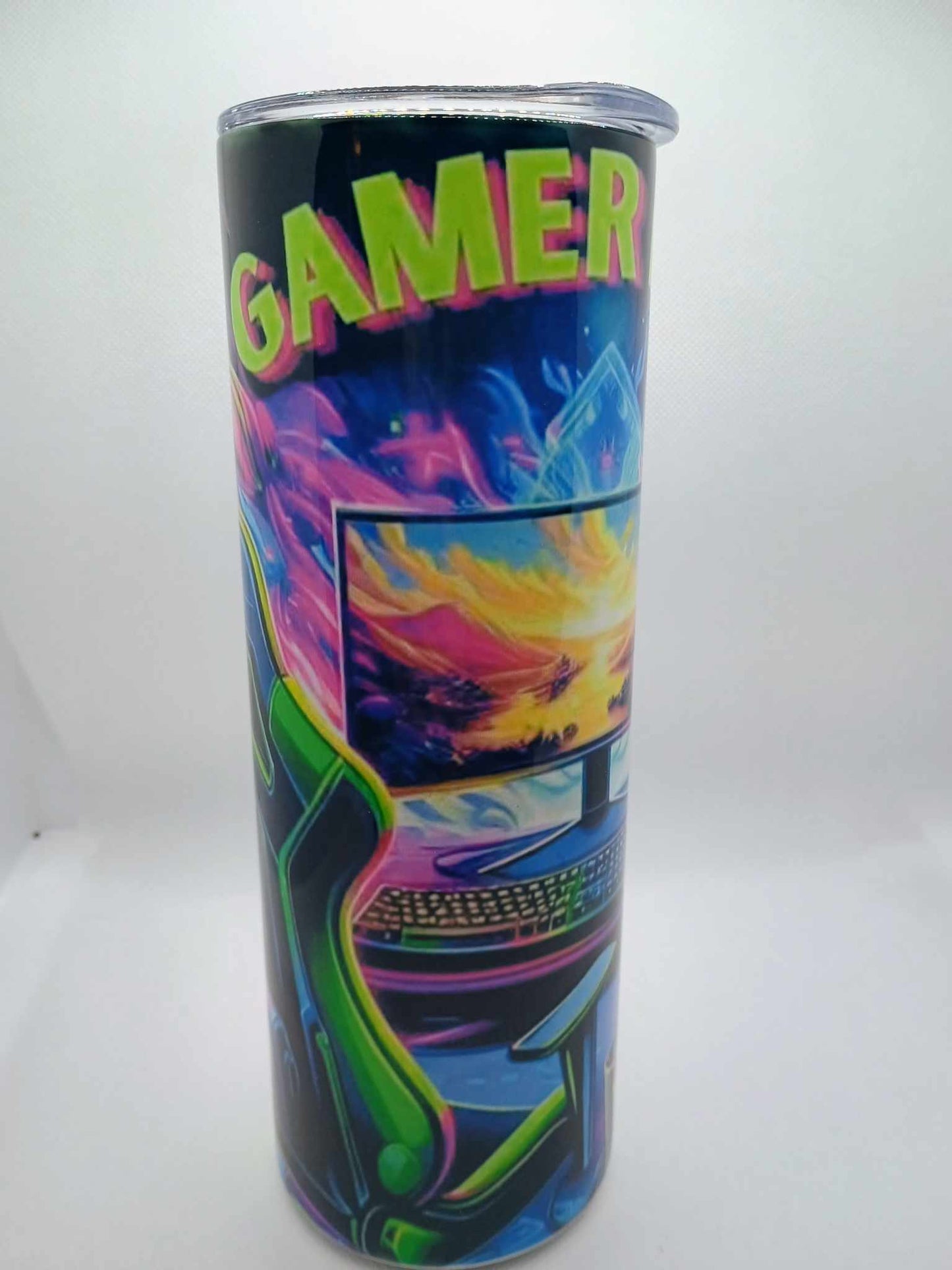 20 oz tumbler~gamer fuel