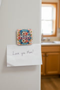3x3 Magnet-Mom flowers