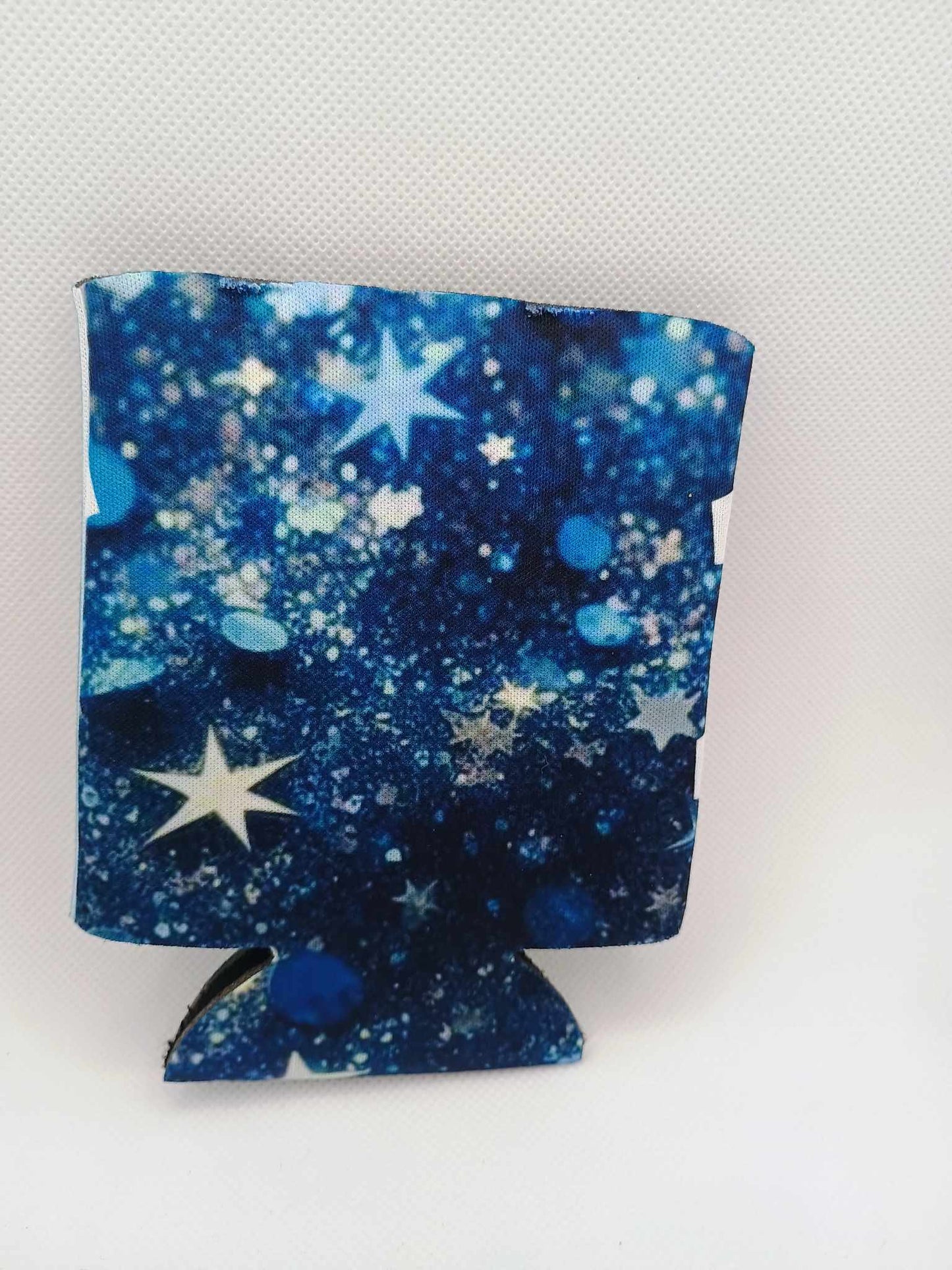 Can koozie~blue stars