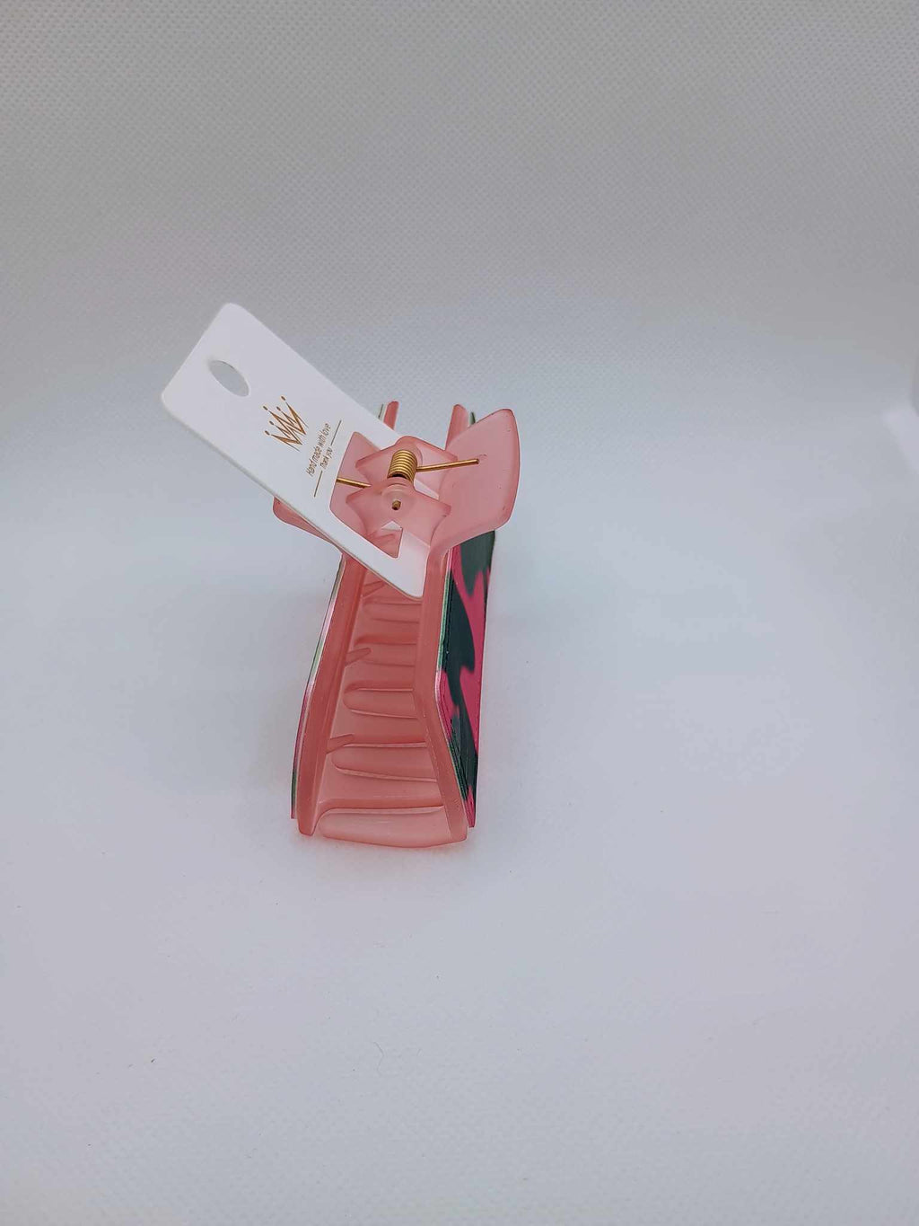 Hair clip~pink camo