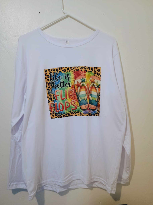 Long sleeve shirt~summer -large