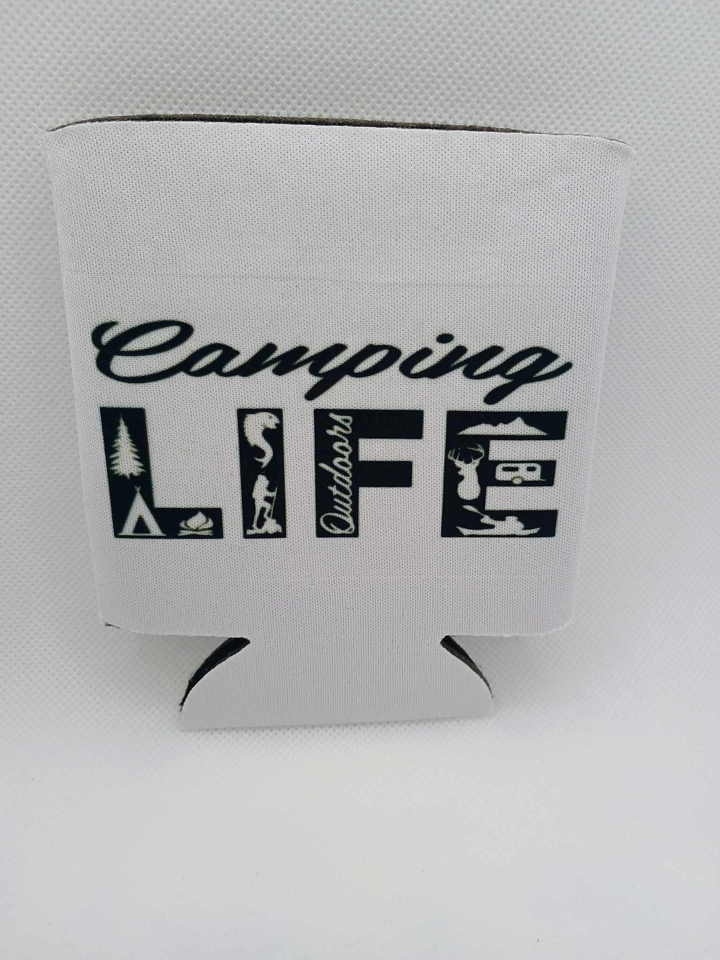 Can koozie~camping life