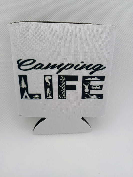 Can koozie~camping life
