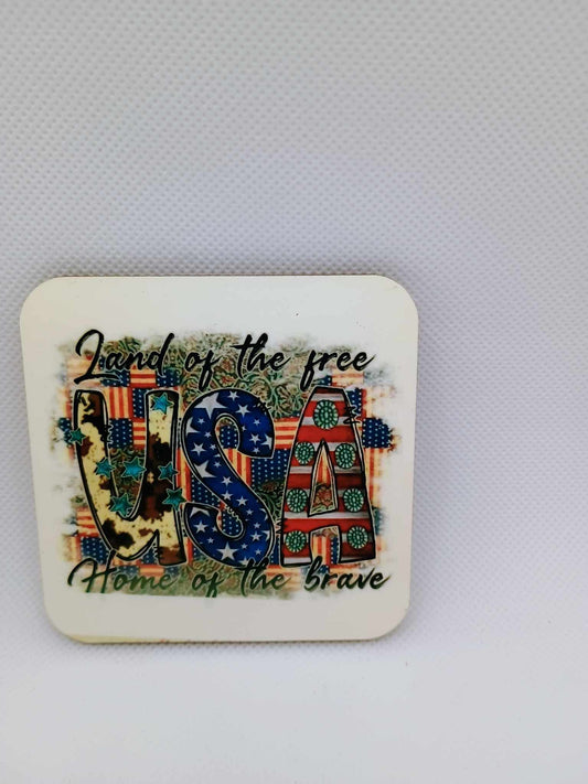 3x3  Magnet-USA