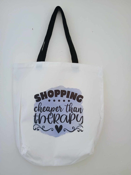 Large tote bag~cheaper than therapy