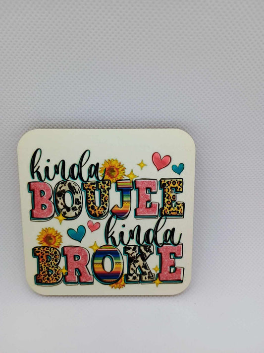 3x3 Magnet~Kinda Boujee
