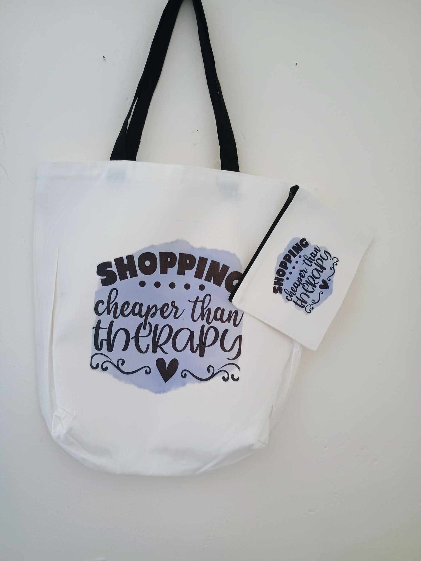 Large tote bag~cheaper than therapy