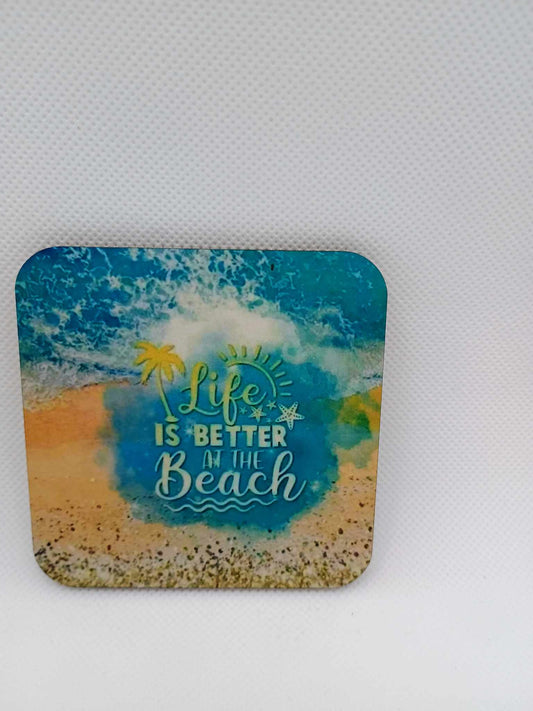 3x3 Magnet~At the beach