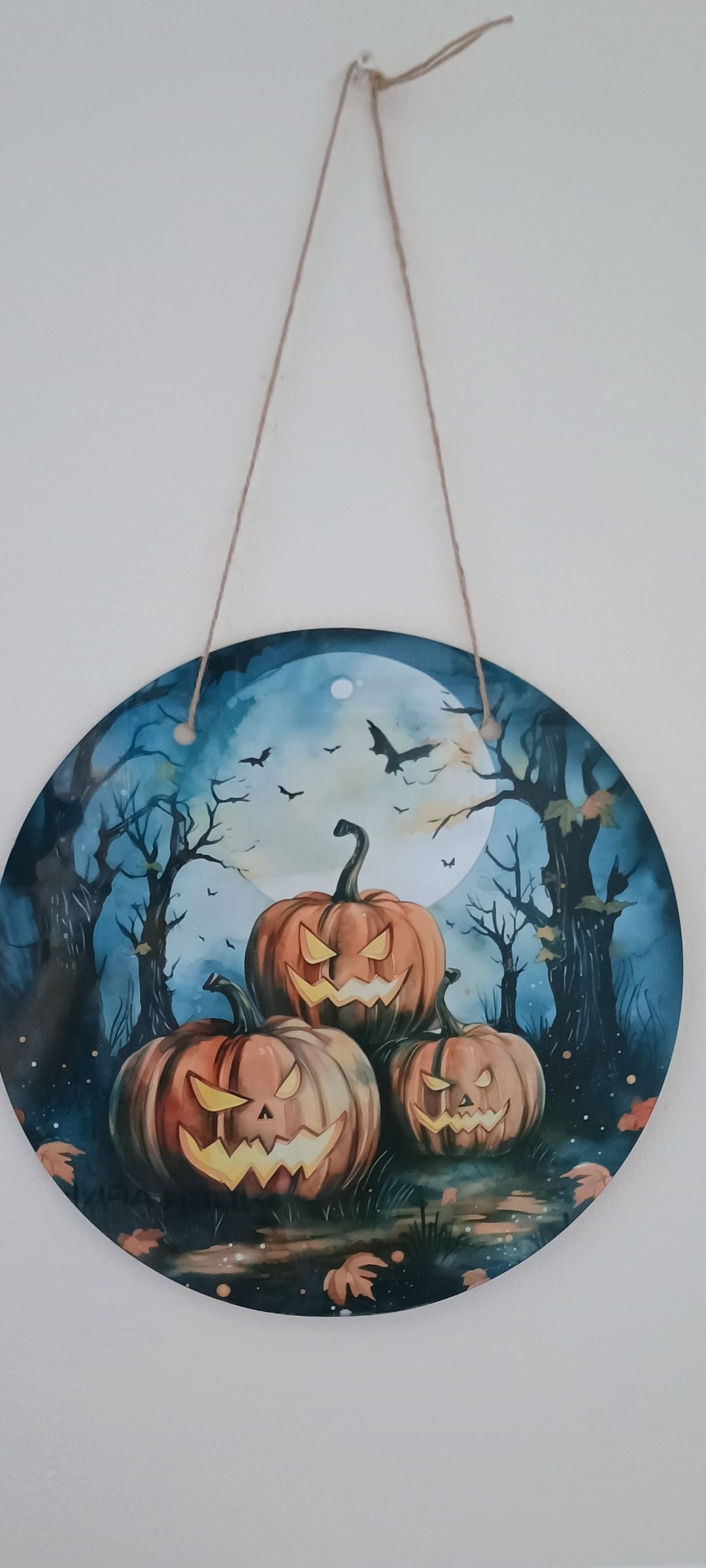 Door hanger~ Halloween pumpkins