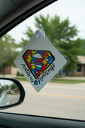 Car window sign~Autism awareness
