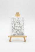Canvas art kit~5x7~Christmas tree with animals