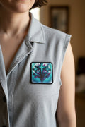 Patch~turquoise cross