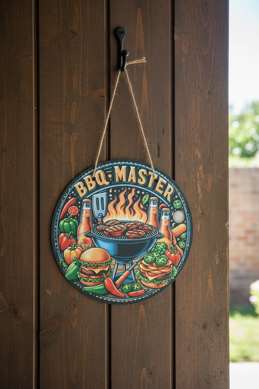 Door sign~ BBQ master