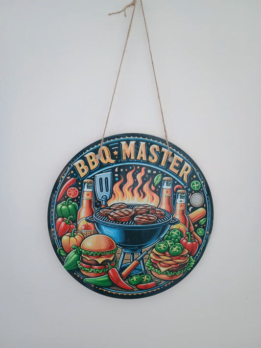 Door hanger~ BBQ master