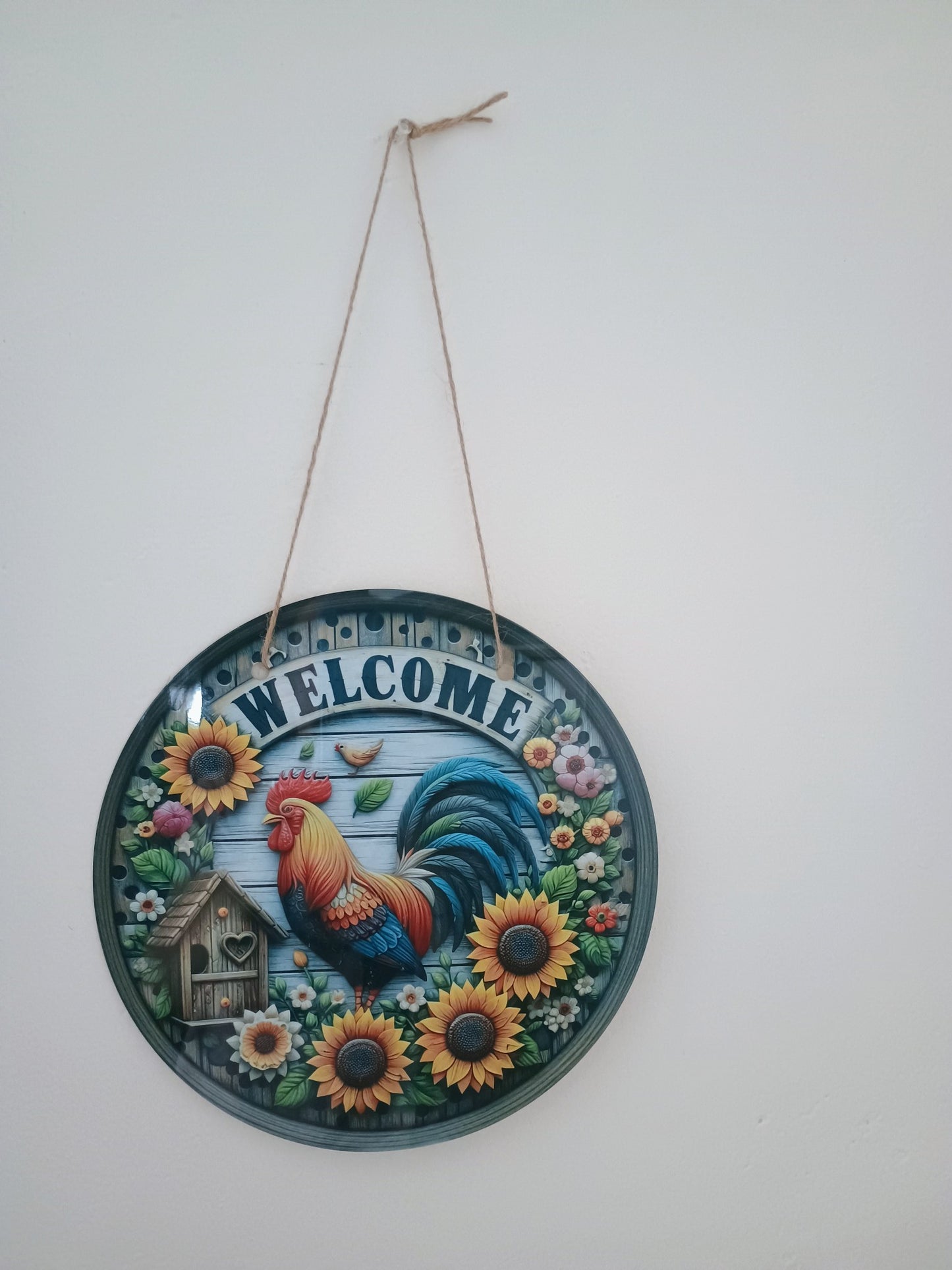 Door hanger~rooster