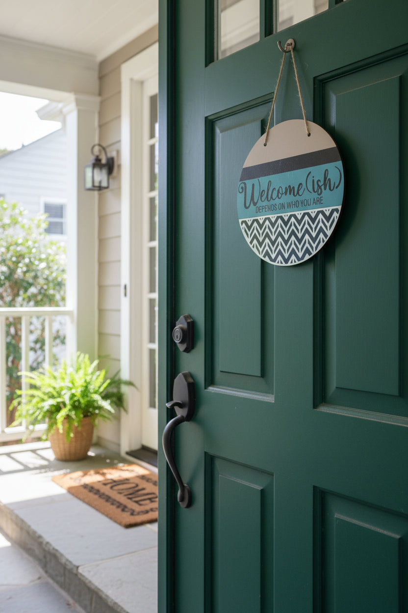 Door sign~ Welcome(ish)