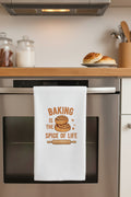 Kitchen towel~baking is the spice of life