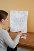 Canvas art kit~8x10 butterly