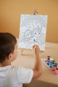 Canvas art kit~8x10 girl with unicorn