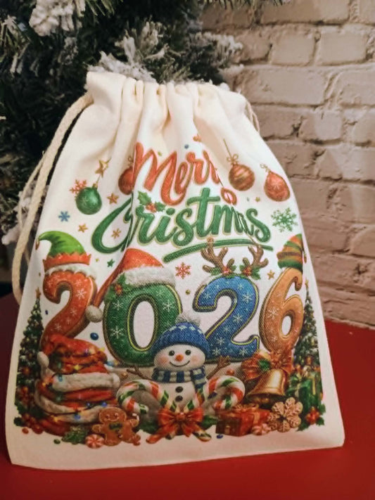 Christmas canvas bag~Merry Christmas 2026