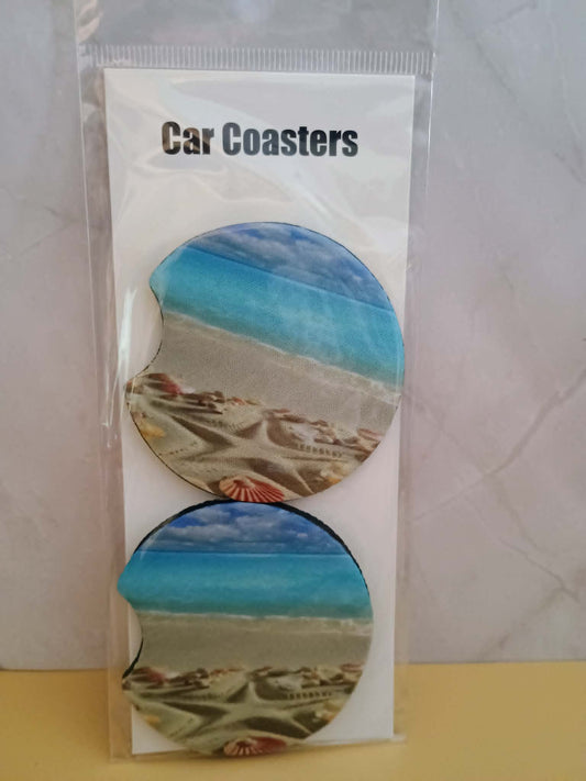 Car coasters~Beach