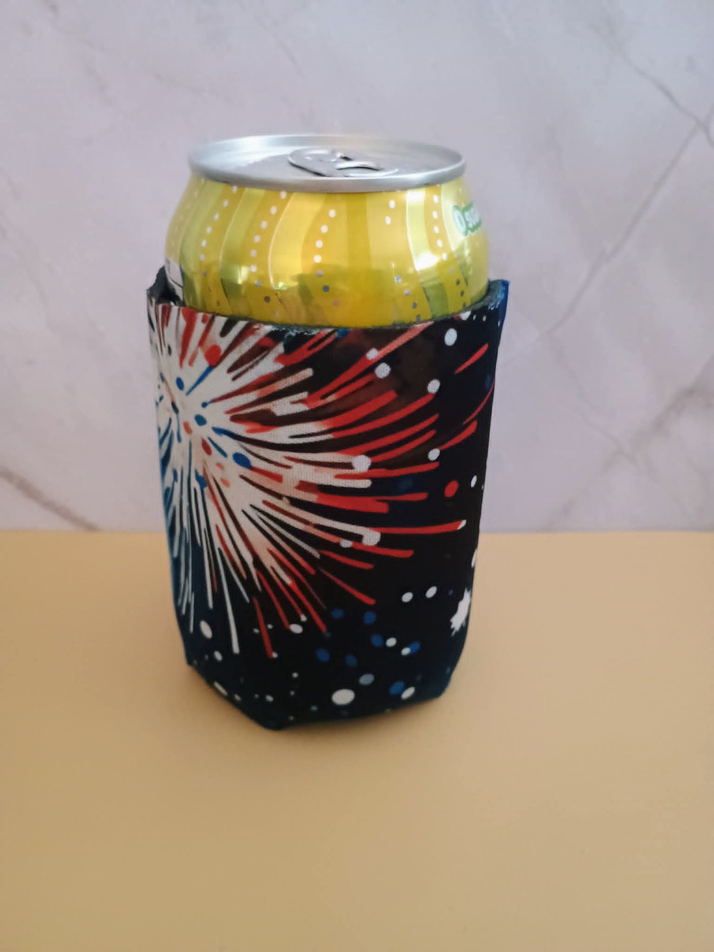 Can koozie~Fireworks