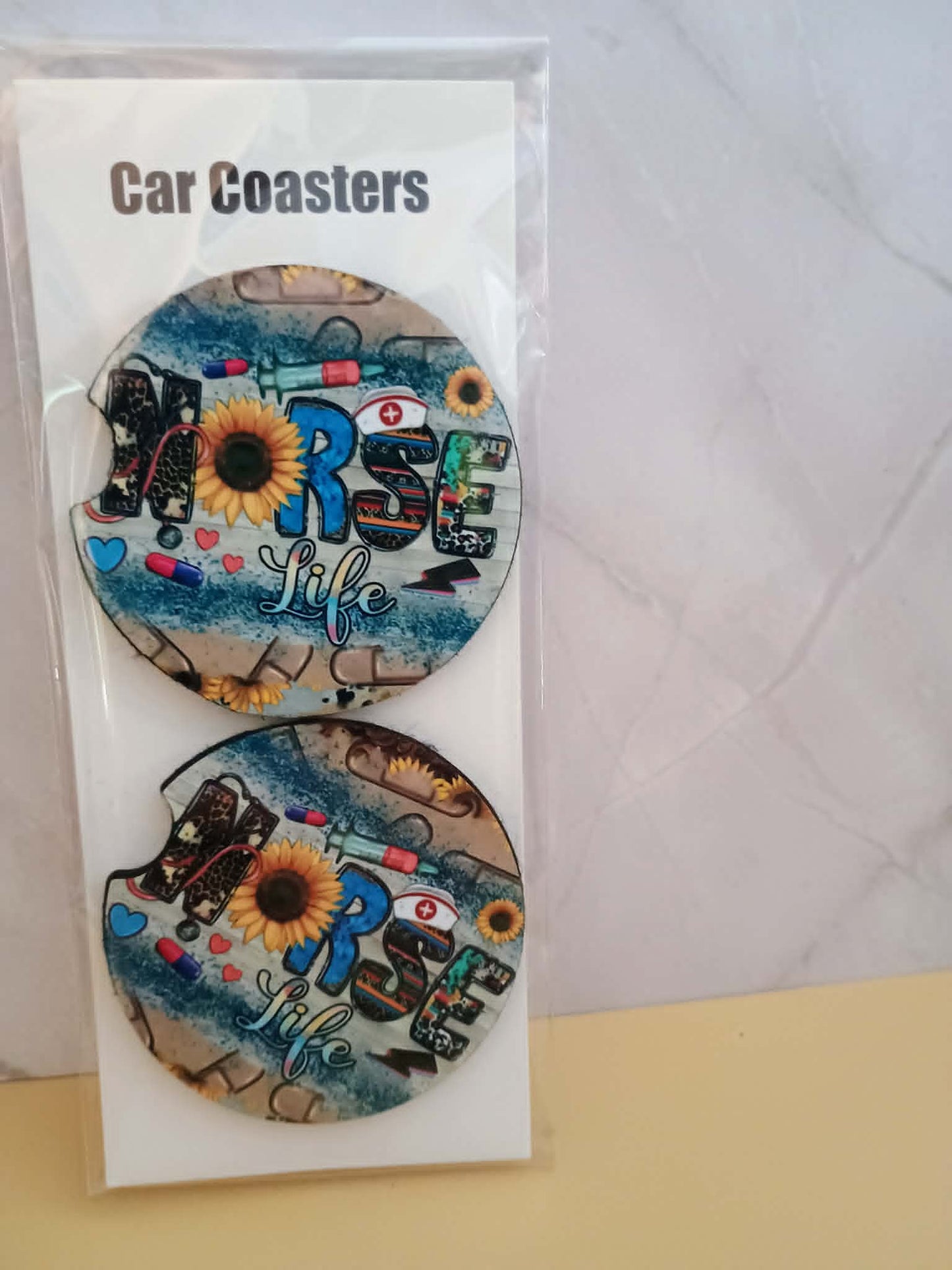 Car coasters~Nurse Life