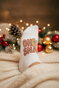 Christmas socks~low cut ankle~OH SNAP