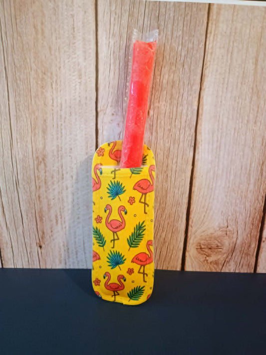 Ice pop sleeve large~Flamingo