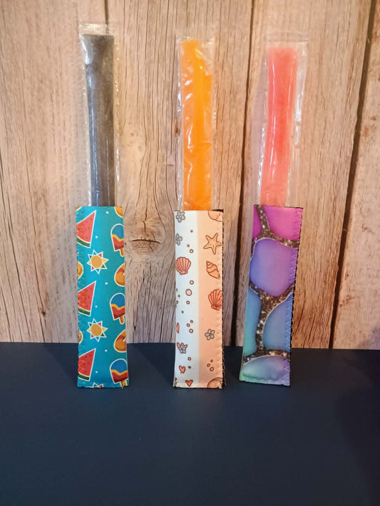 Ice pop sleeve small~popsicle, seashell & crackle