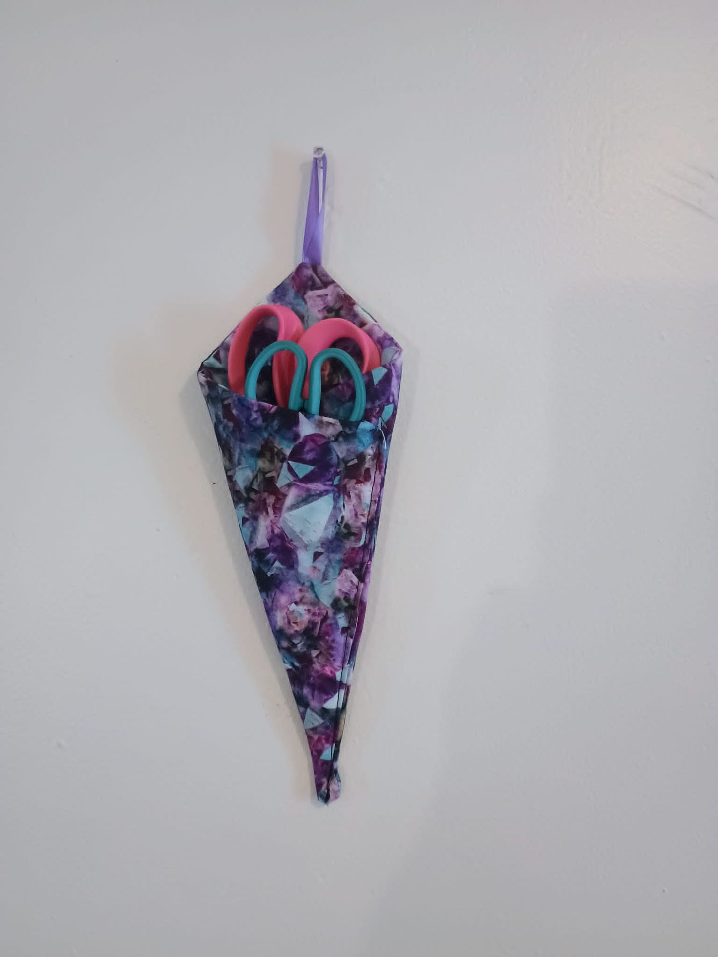 Scissor holder~purple