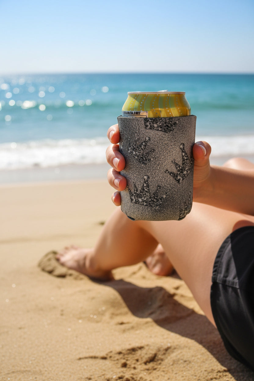 Can koozie~silver crowns