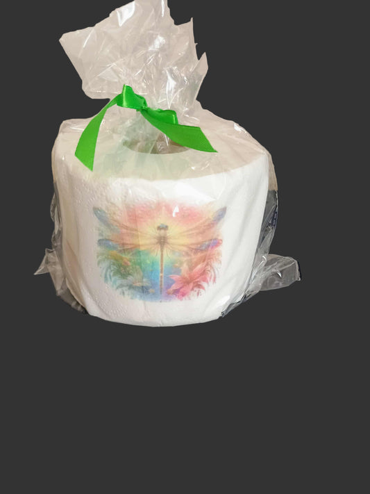 Single Decorative toilet paper ~Single dragonfly