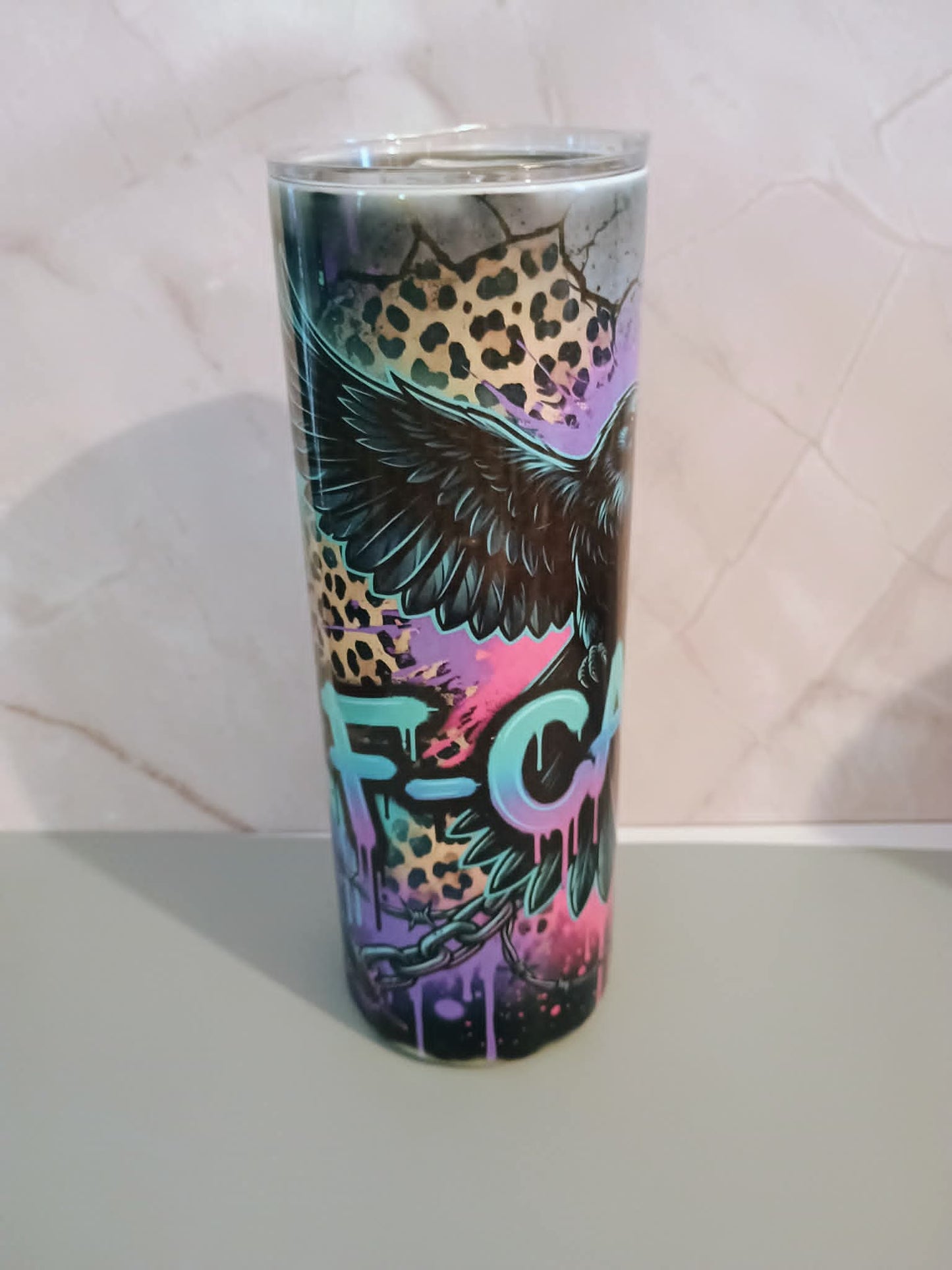 20 oz tumbler~F-CAW-F