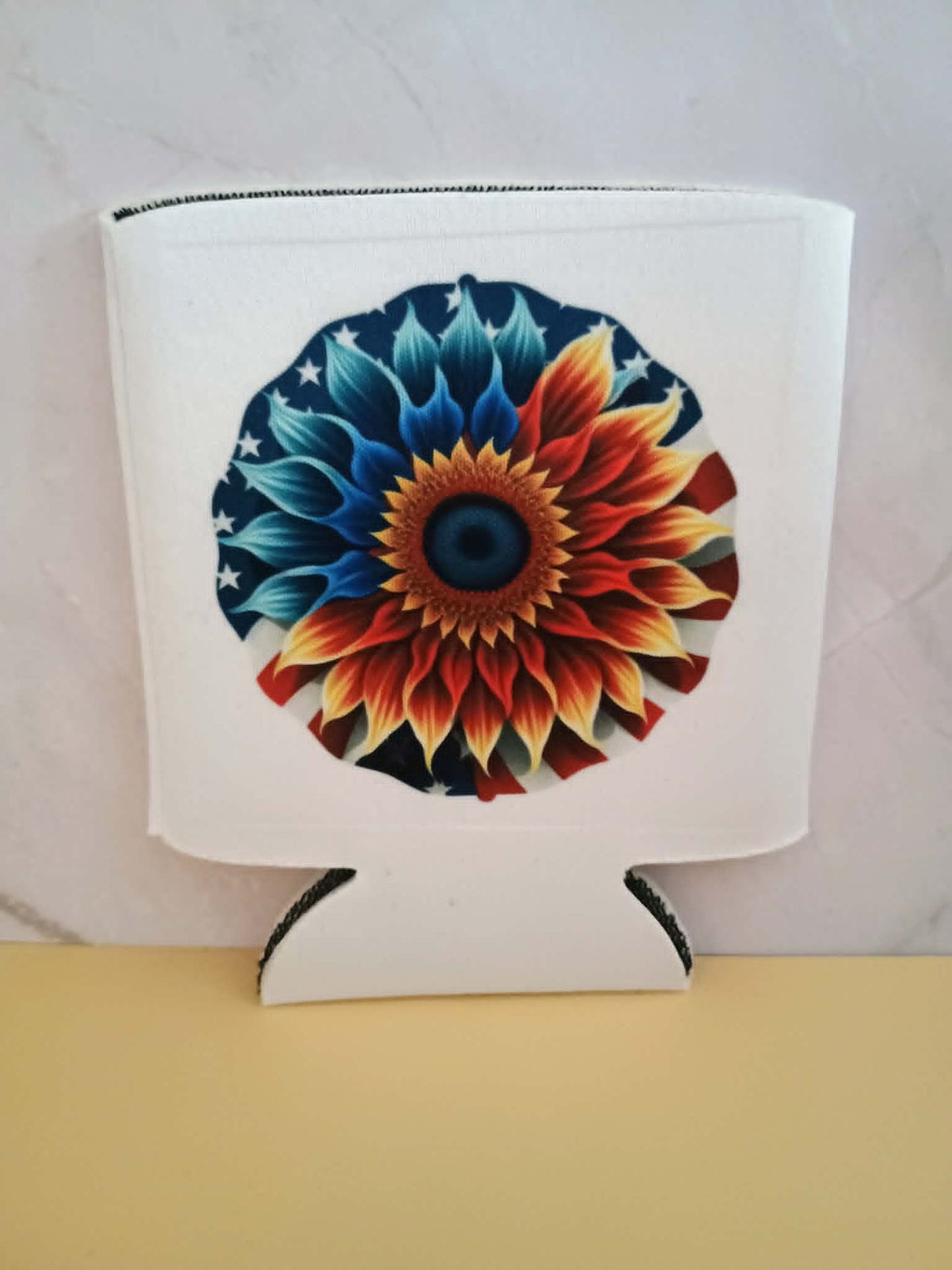 Can koozie~flower
