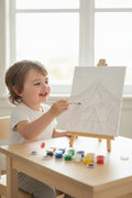 Canvas art kit~8x10 telescope with stars