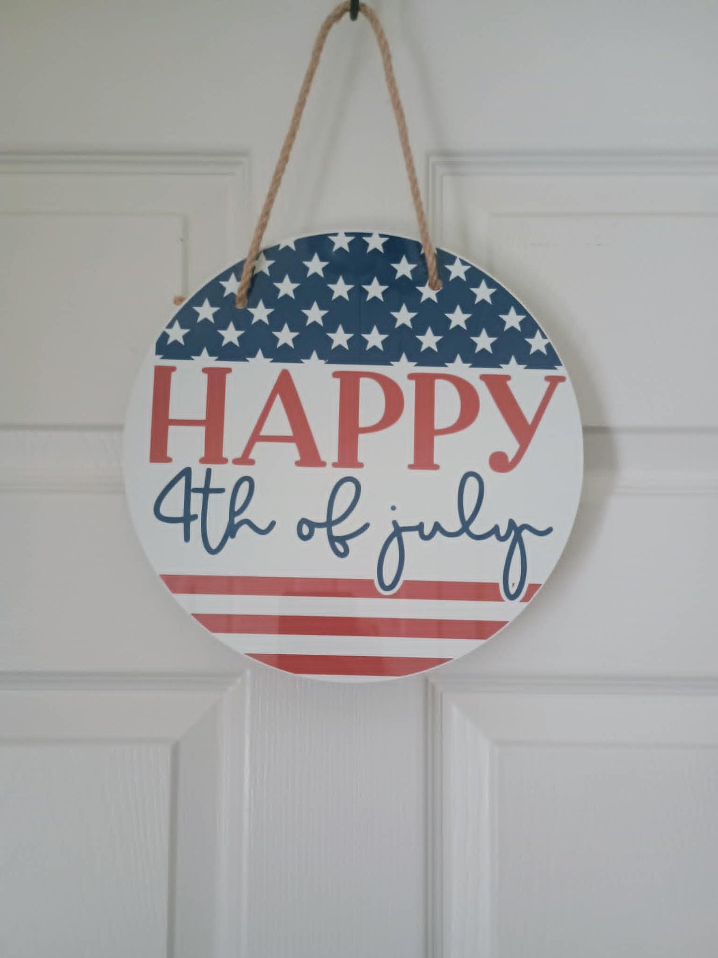 Door sign~Happy 4th of July