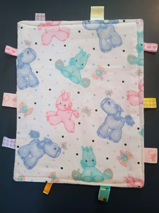 Baby taggies blanket~Pony's