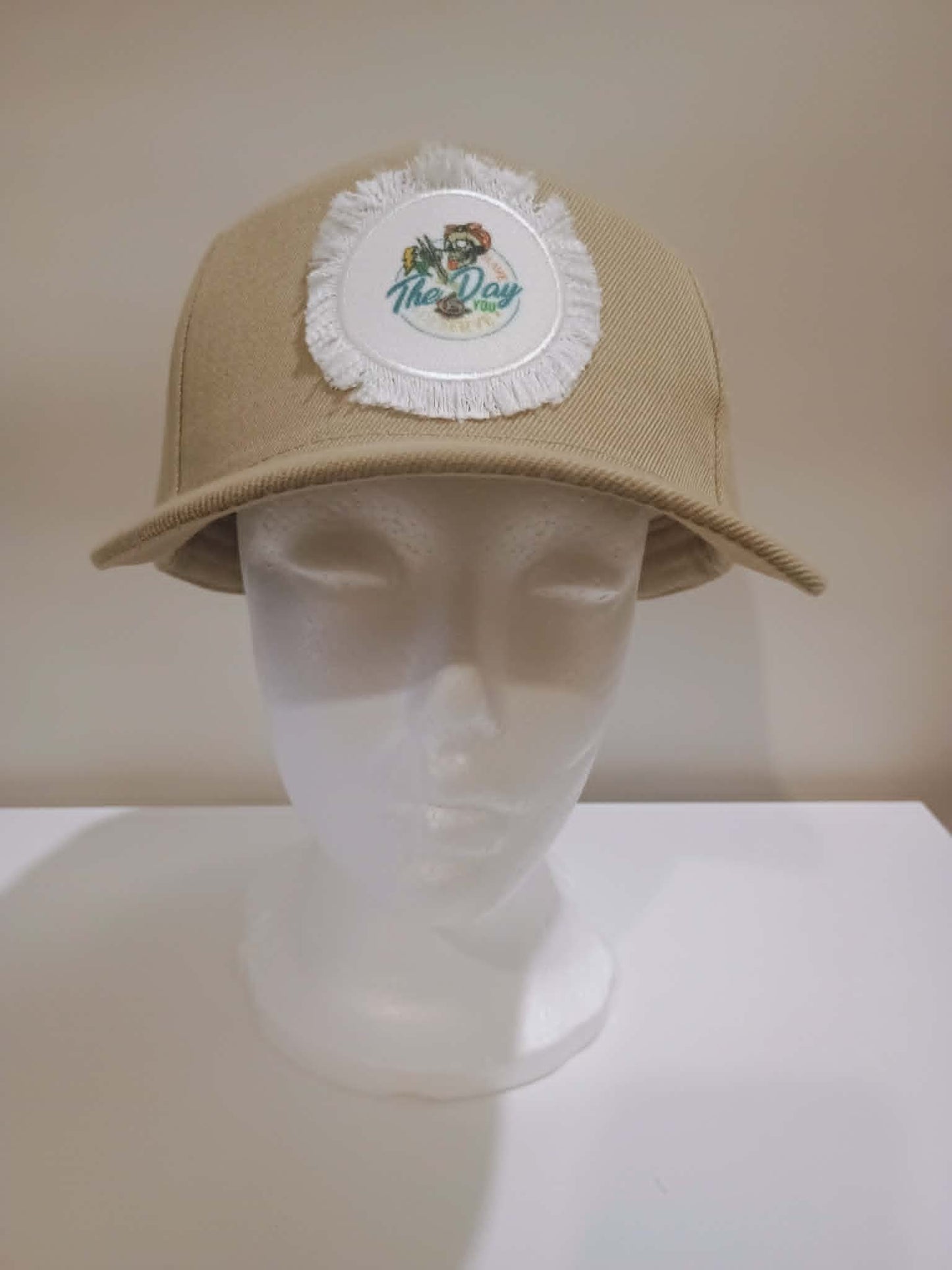 Baseball hat with patch~Have the day you deserve