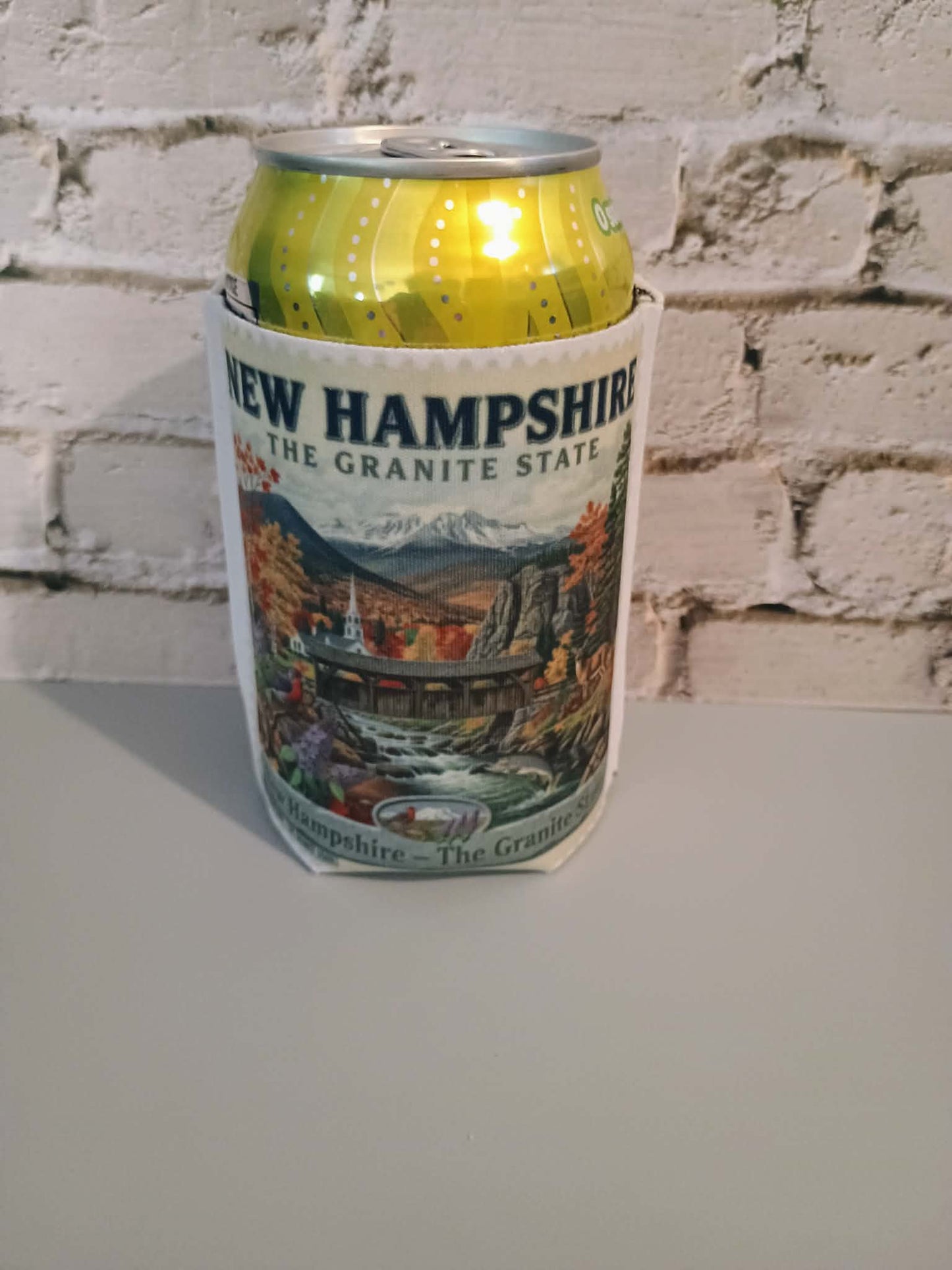 Can koozie~New Hampshire granite state